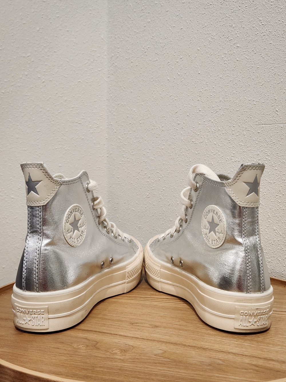 Converse Chuck Taylor All Star High Top Sneakers - Silver